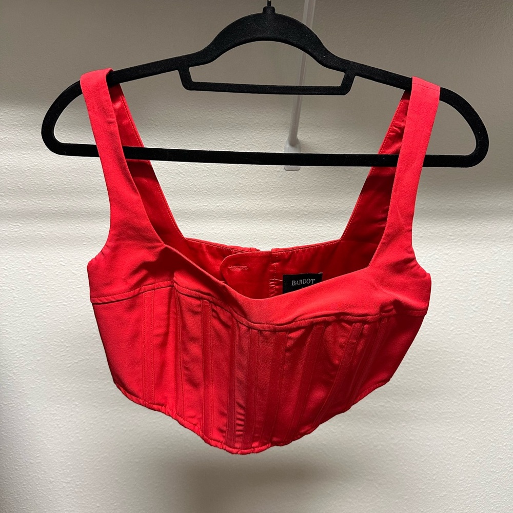 Bardot Bustier Top